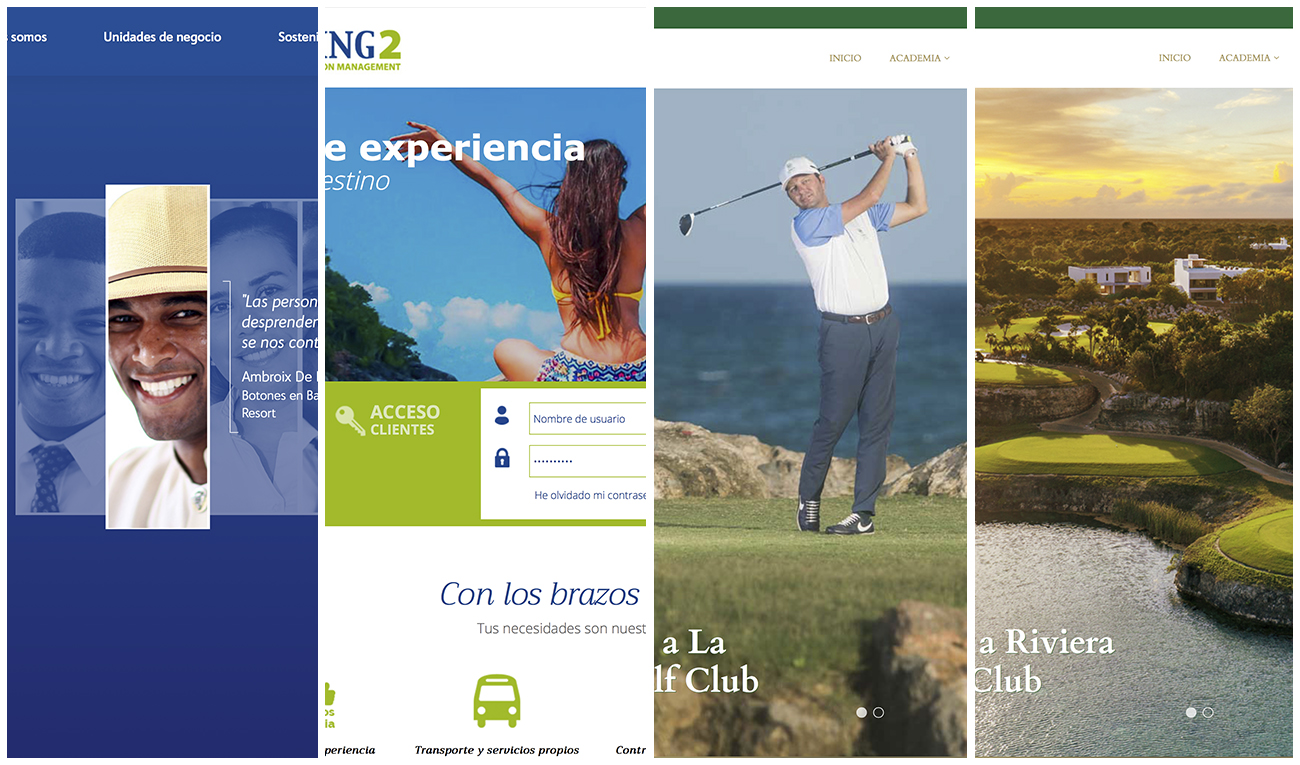 Collage nuevas webs 2018 Collage nuevas webs 2018